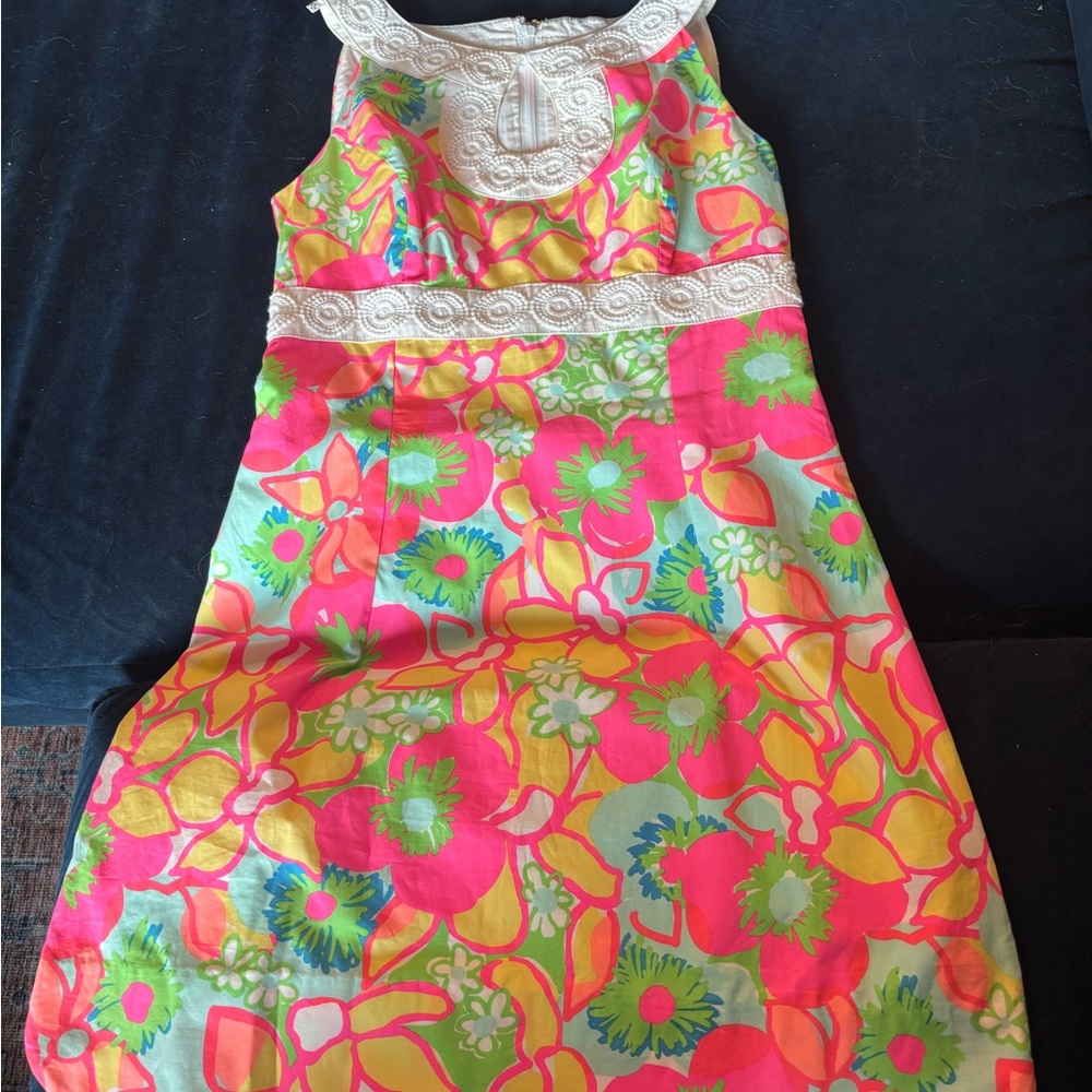 Lilly Pulitzer Candice Ice Cream Social Floral Dress